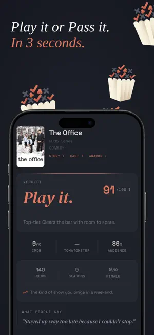 Play or Pass: Movie & TV Score screenshot 4