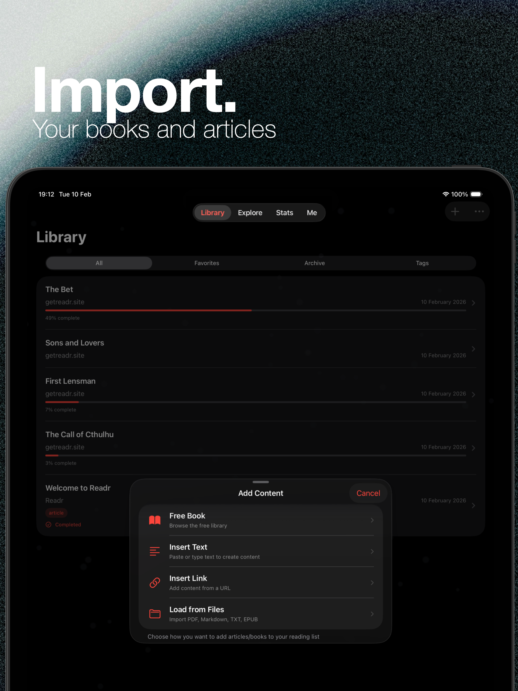 Readr: Read it Later, Offline screenshot 8