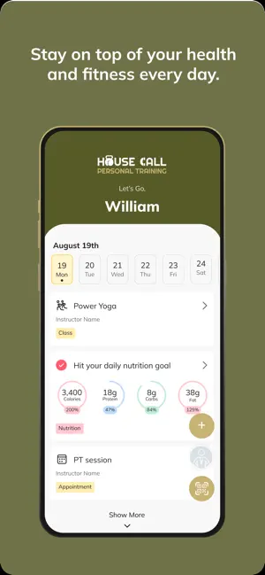 House Call Personal Training screenshot 2