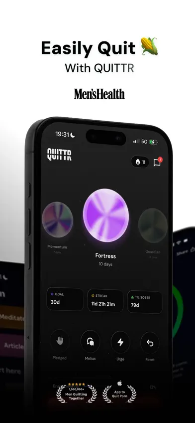 QUITTR - Break Free Now screenshot 1