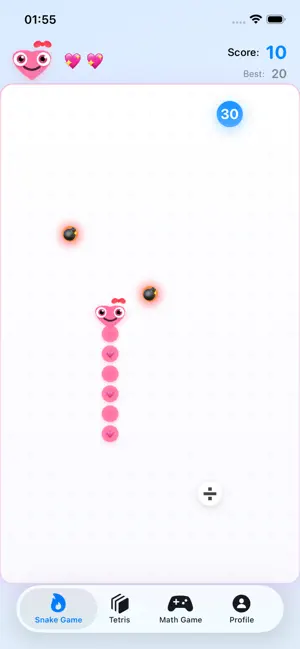 Brain Training & Snake Math screenshot 1