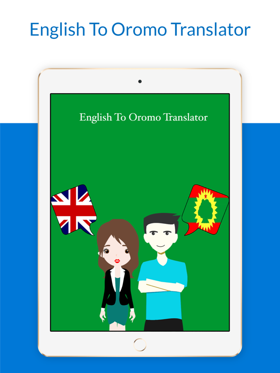 English To Oromo Translator iPad screenshot 1 - Education app