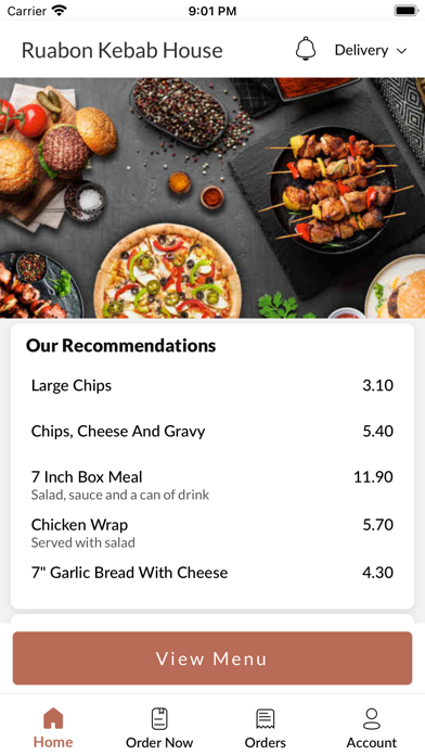 Ruabon Kebab House Screenshot