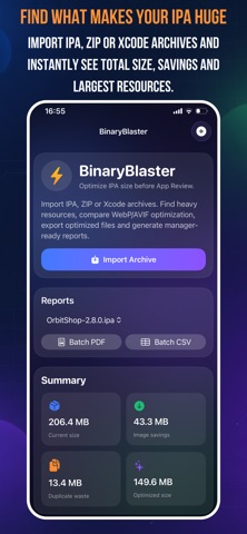 App screenshot
