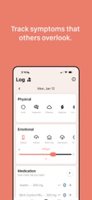 Herra: Chronic Illness Tracker screenshot
