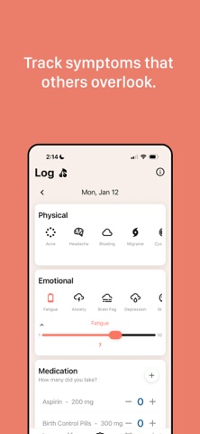 Herra: Chronic Illness Tracker Screenshot 3 of 6