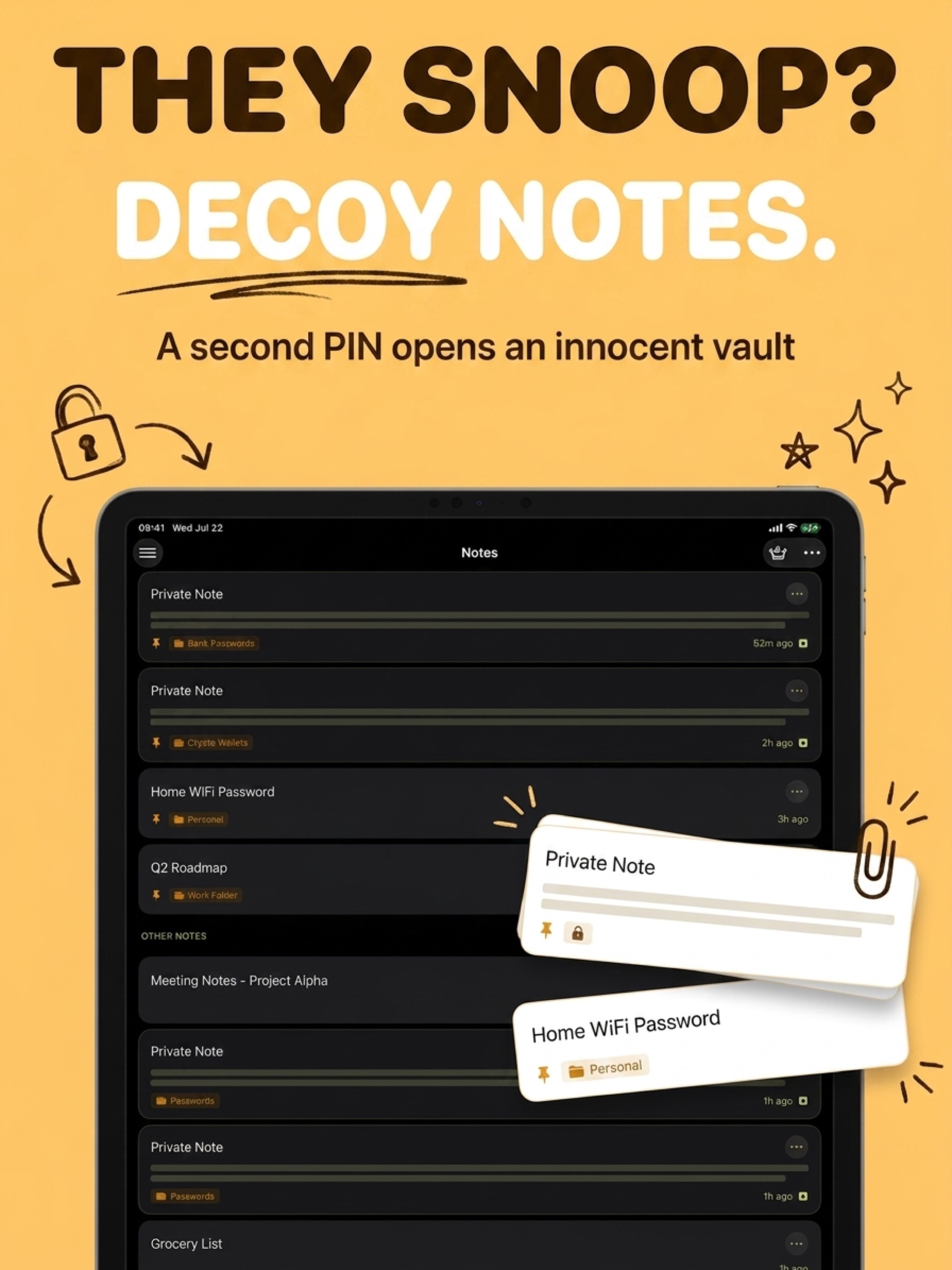 Secure Notes - Secret & Lock screenshot 13