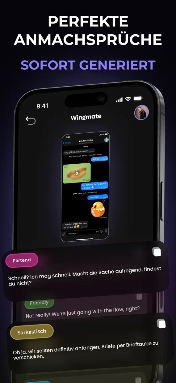 Rizz AI Dating: RizzGen screenshot 1