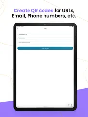qr scanner - barcode manager iPad Captures Décran 4