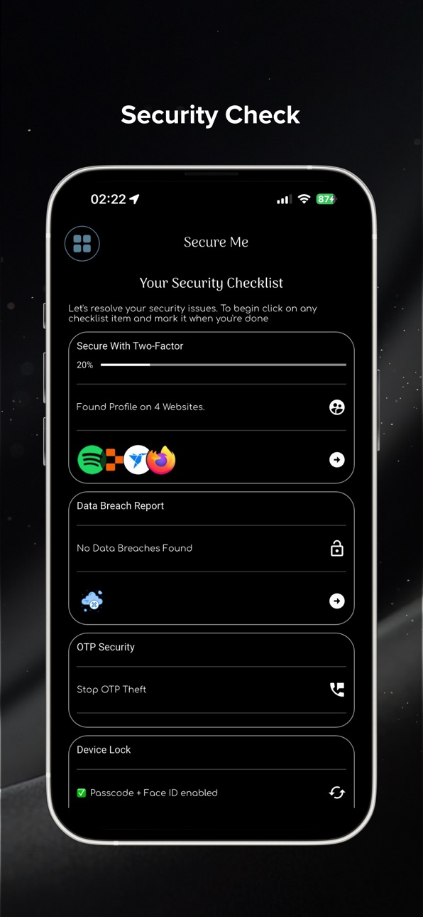 iPhone screenshot