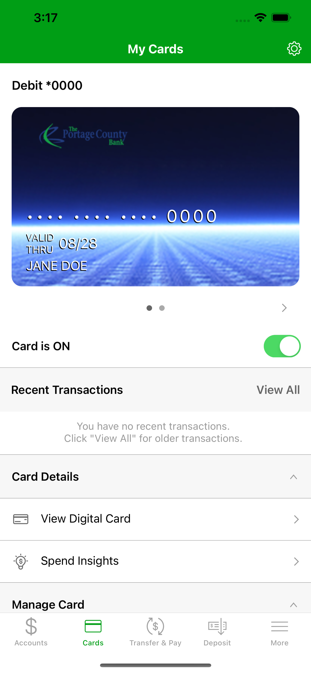The Portage County Bank Mobile screenshot 6
