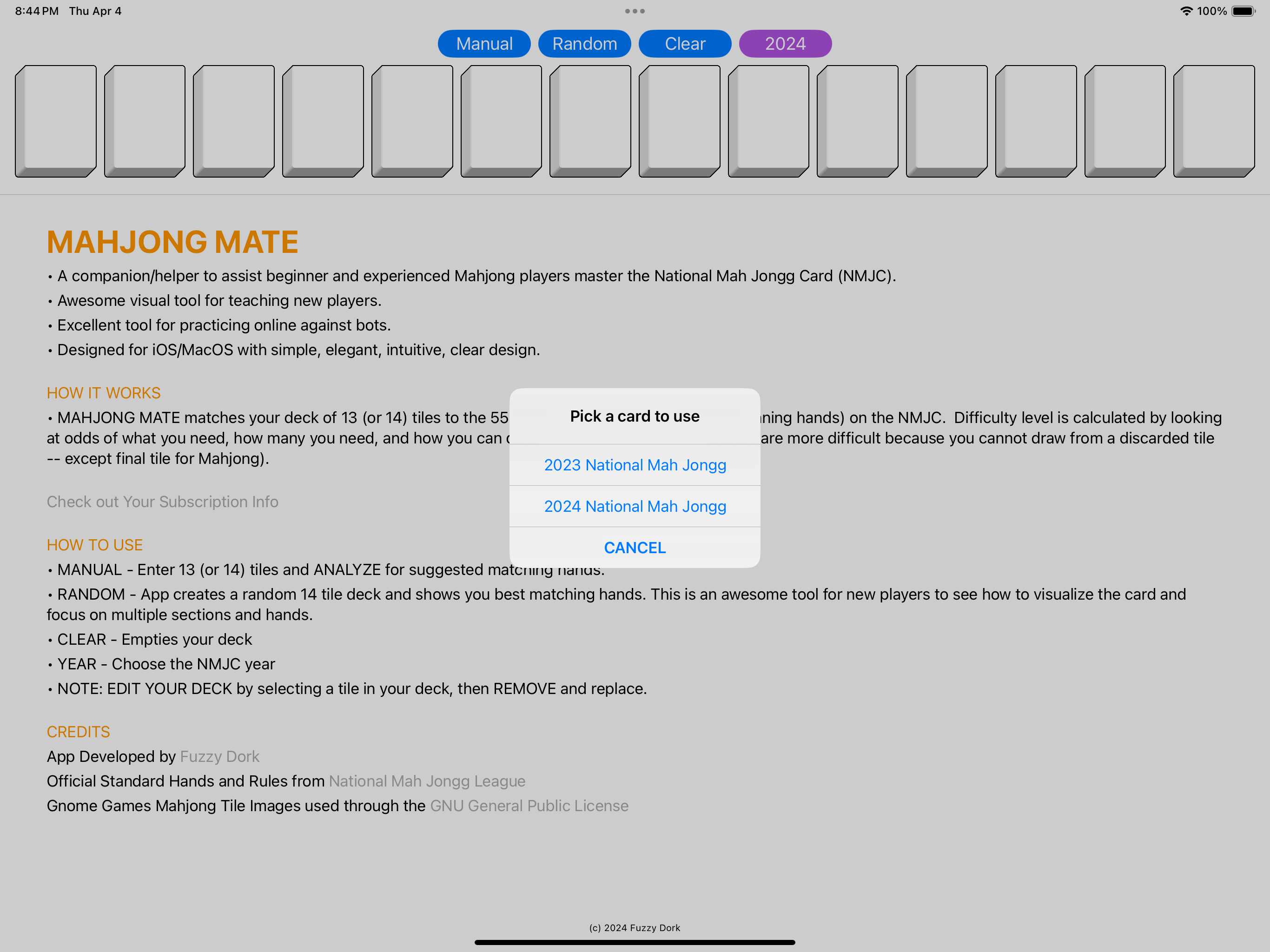 Mahjong Mate