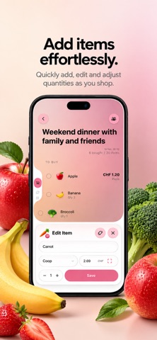 GroceryApp+ screenshot 2