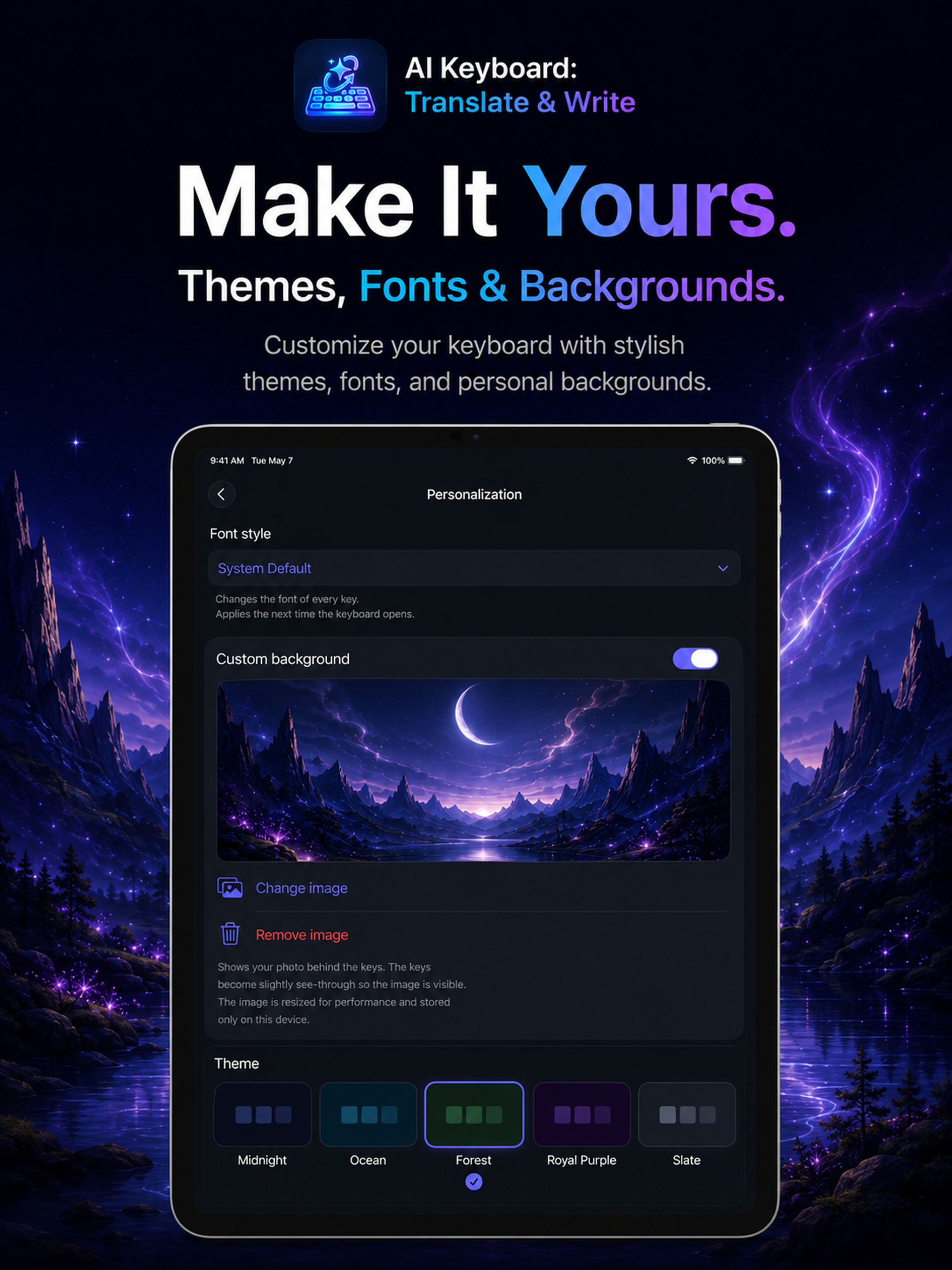 AI Keyboard: Translate & Write