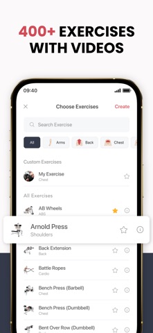 GymNotes: Gym Exercise Notes Screenshot 5 of 7