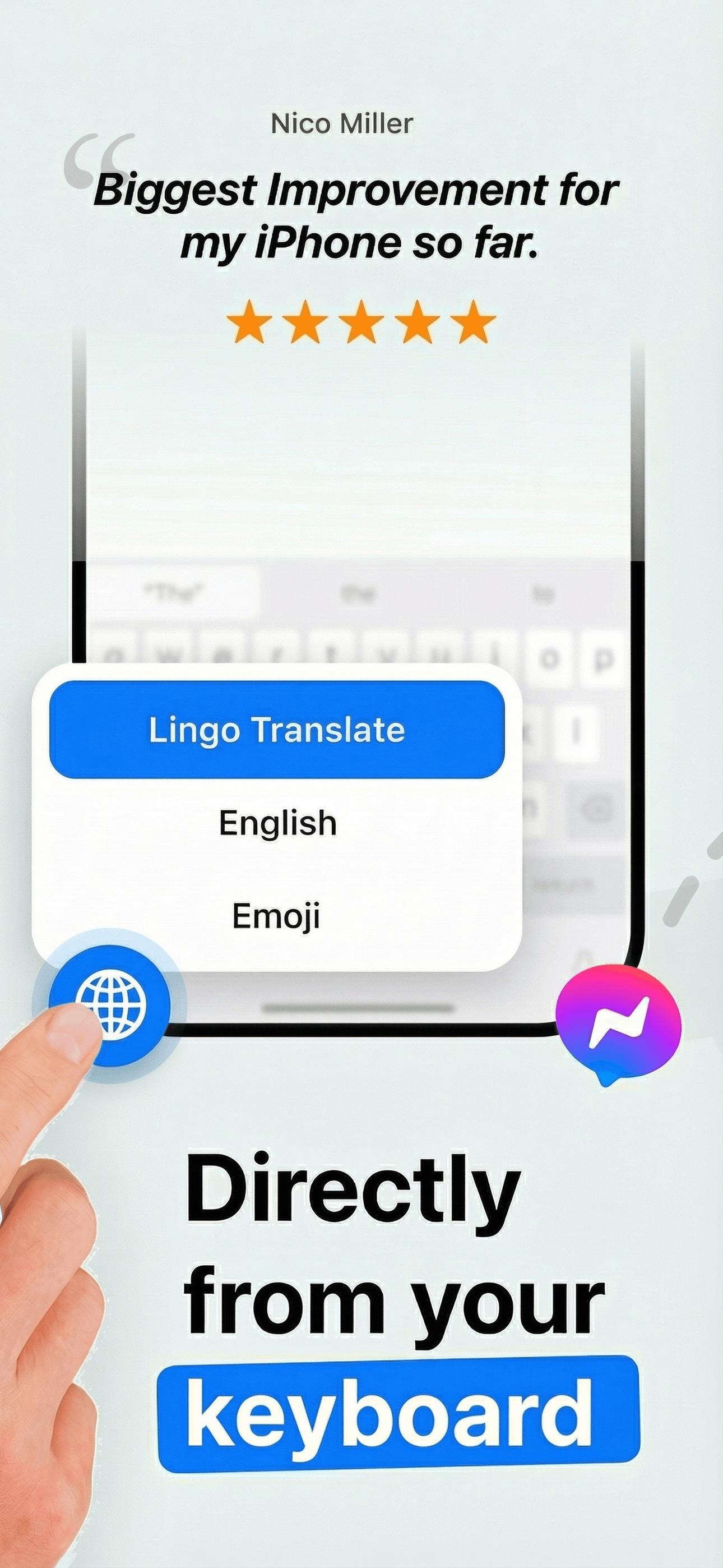 Translator Keyboard : Lingo screenshot 3