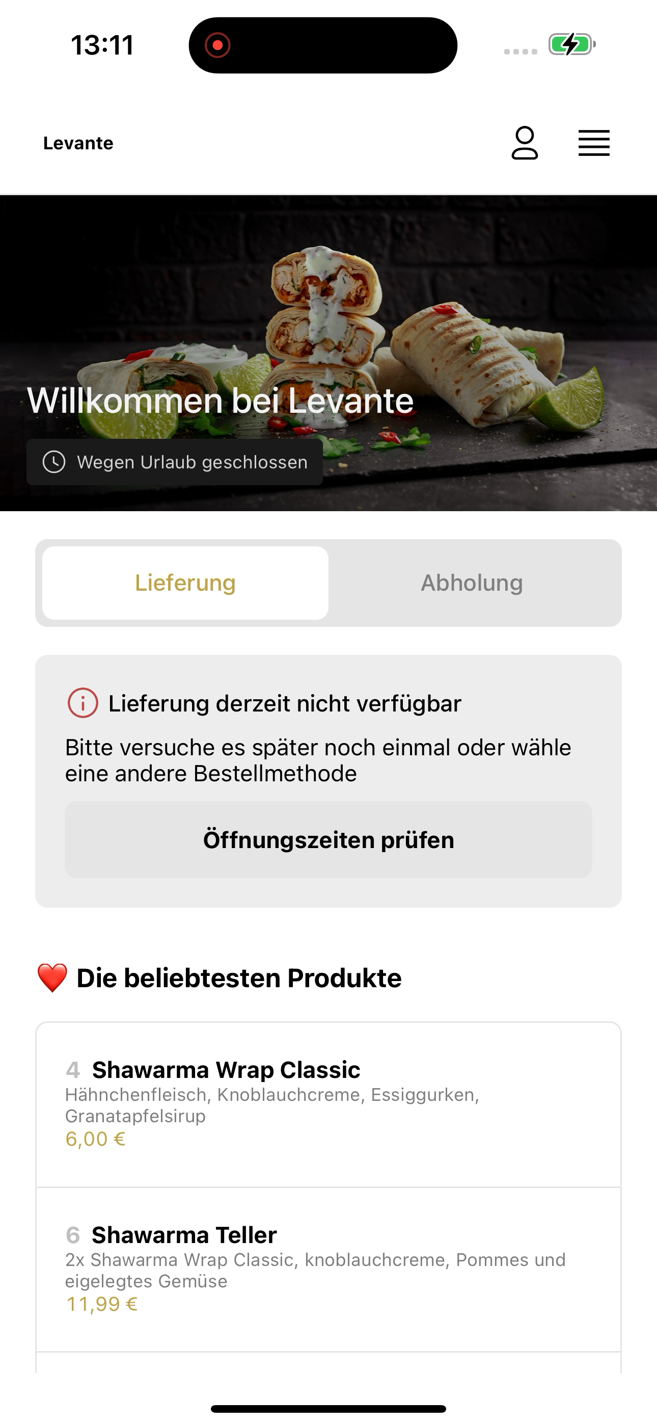 Levante Passau screenshot 5