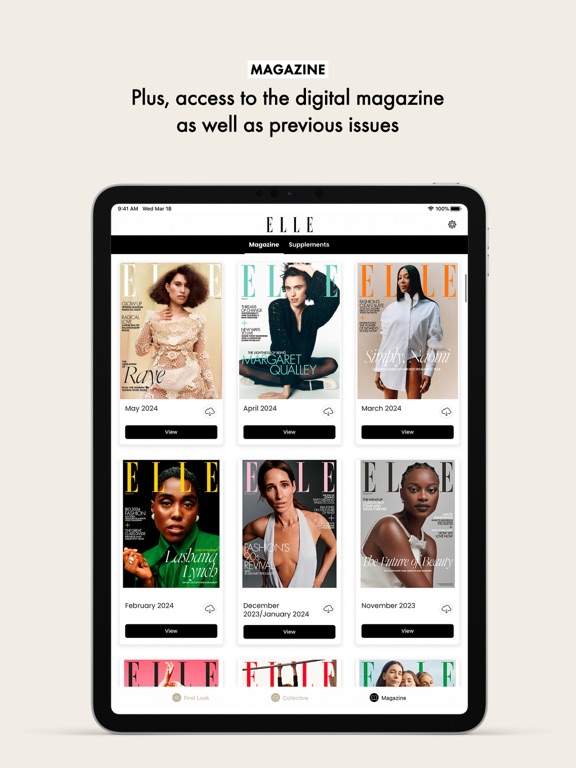 ELLE Magazine UK iPad app afbeelding 6