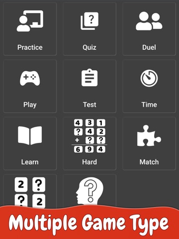 Math Games for Kids: + - x ÷ iPad screenshot