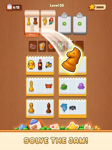 Sticker Out: Jam Puzzle iPad screenshot