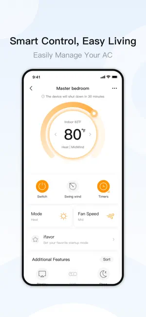 AUX Home iPhone screenshot 2