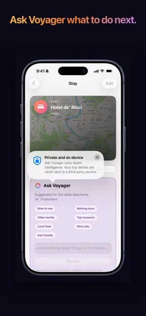 Voyager – Travel Planner screenshot 3