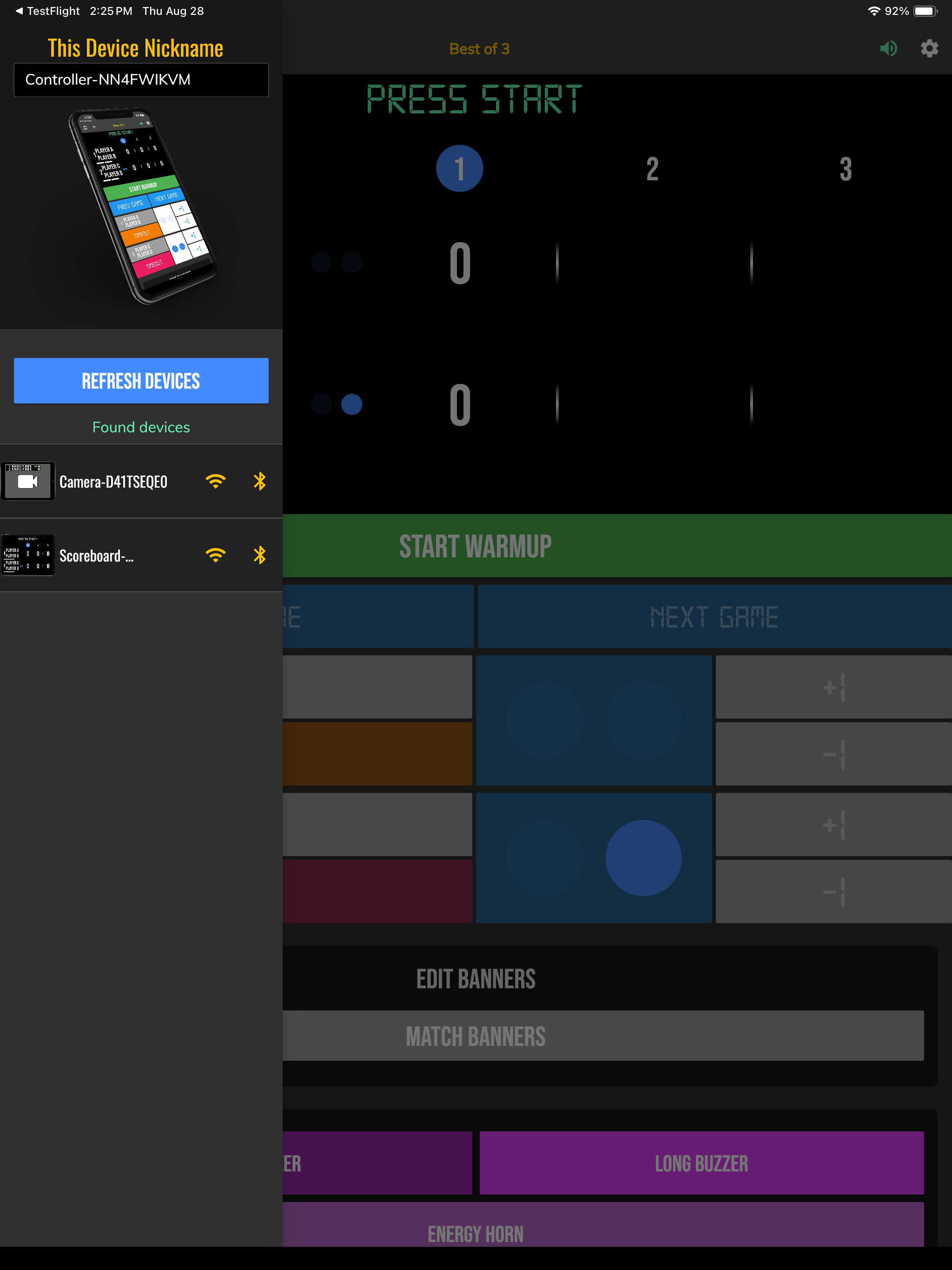 BT Pickleball Controller screenshot 13