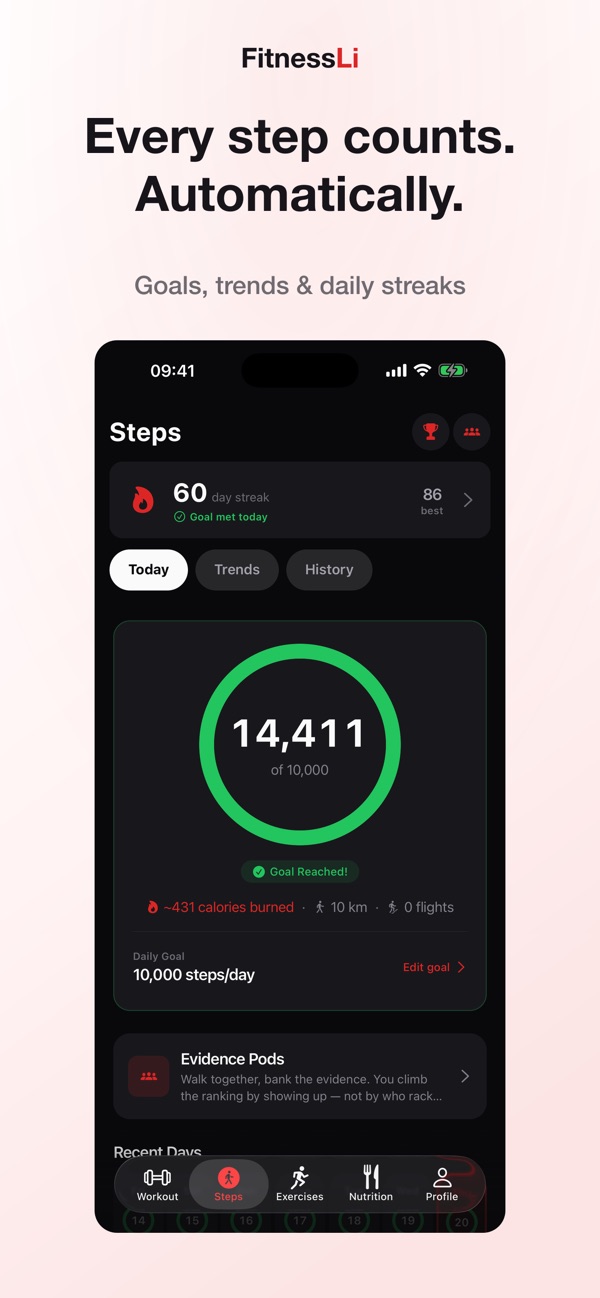 FitnessLi screenshot 7