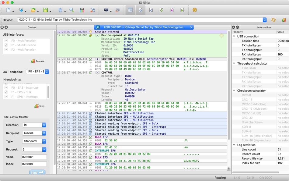 #7. IO Ninja (macOS) Podle: Tibbo Technology Inc.