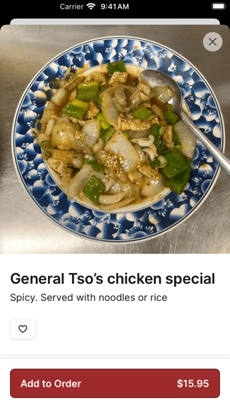 Pekin Noodle iPhone screenshot 3 - Food & Drink app