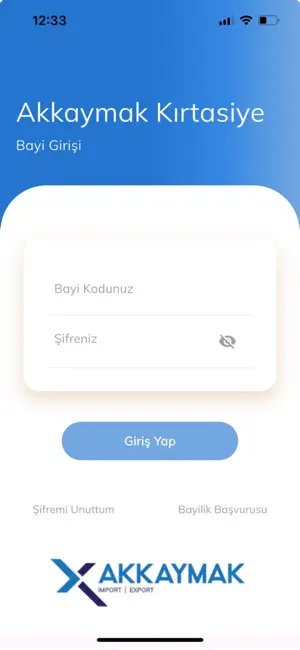 Akkaymak B2B screenshot 1