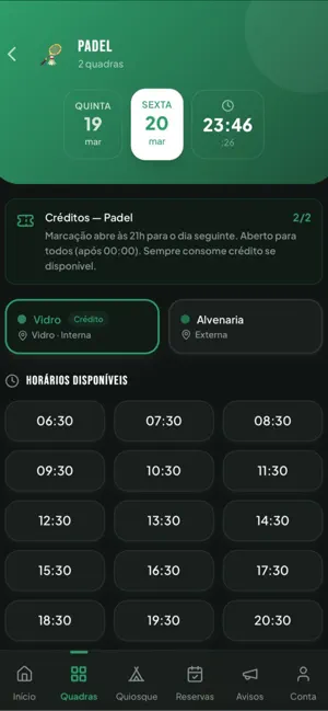 Marcações Grêmio Fronteira screenshot 2