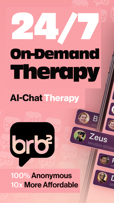BRB² —AI Chat Therapyのおすすめ画像1