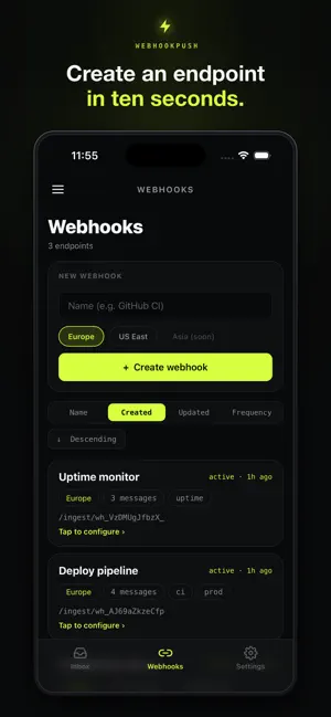 WebHookPush AI screenshot 3