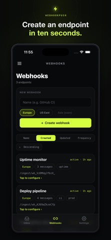 WebHookPush AI Screenshot 3 of 9