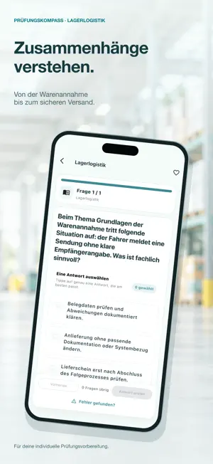 Prüfungskompass Lager screenshot 2