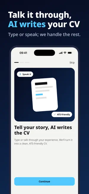 AutoCV: AI Resume Builder screenshot 1