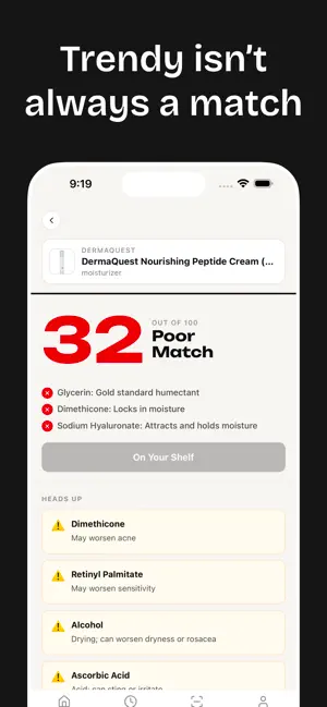 SkinSimple - Skincare Scanner screenshot 2