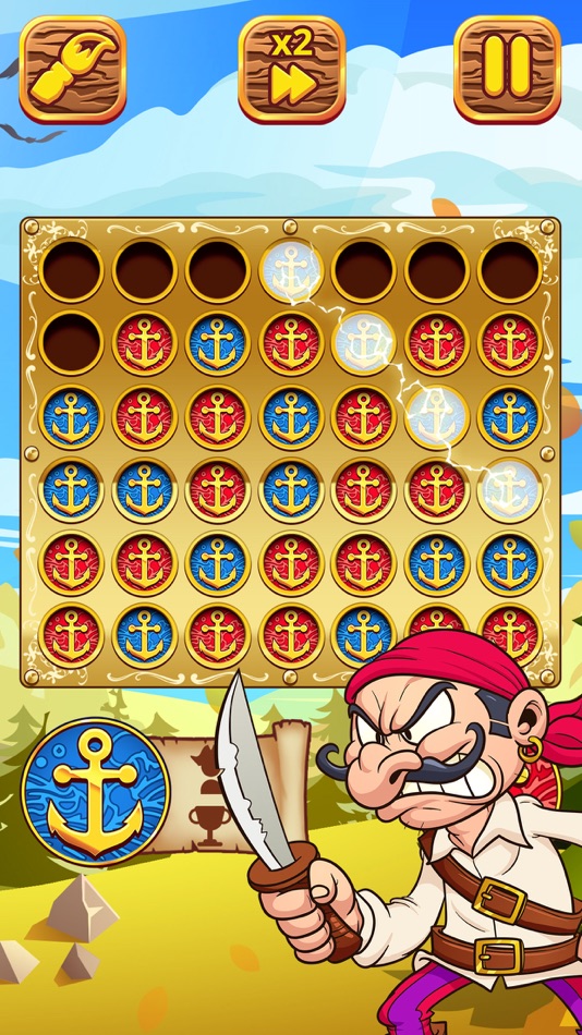 #3. Align 4 : Pirates Edition (iOS) 由: PLAYTOUCH