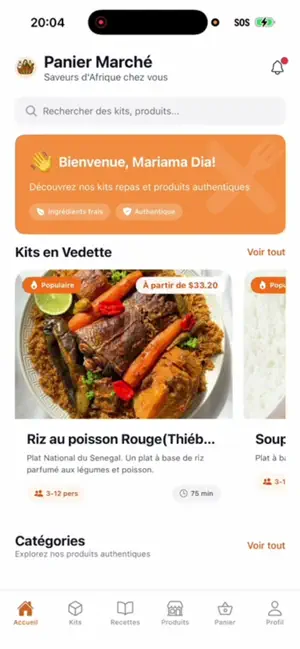 Panier Marché screenshot 2