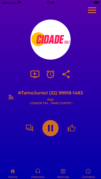 Rádio Cidade JF Screenshot