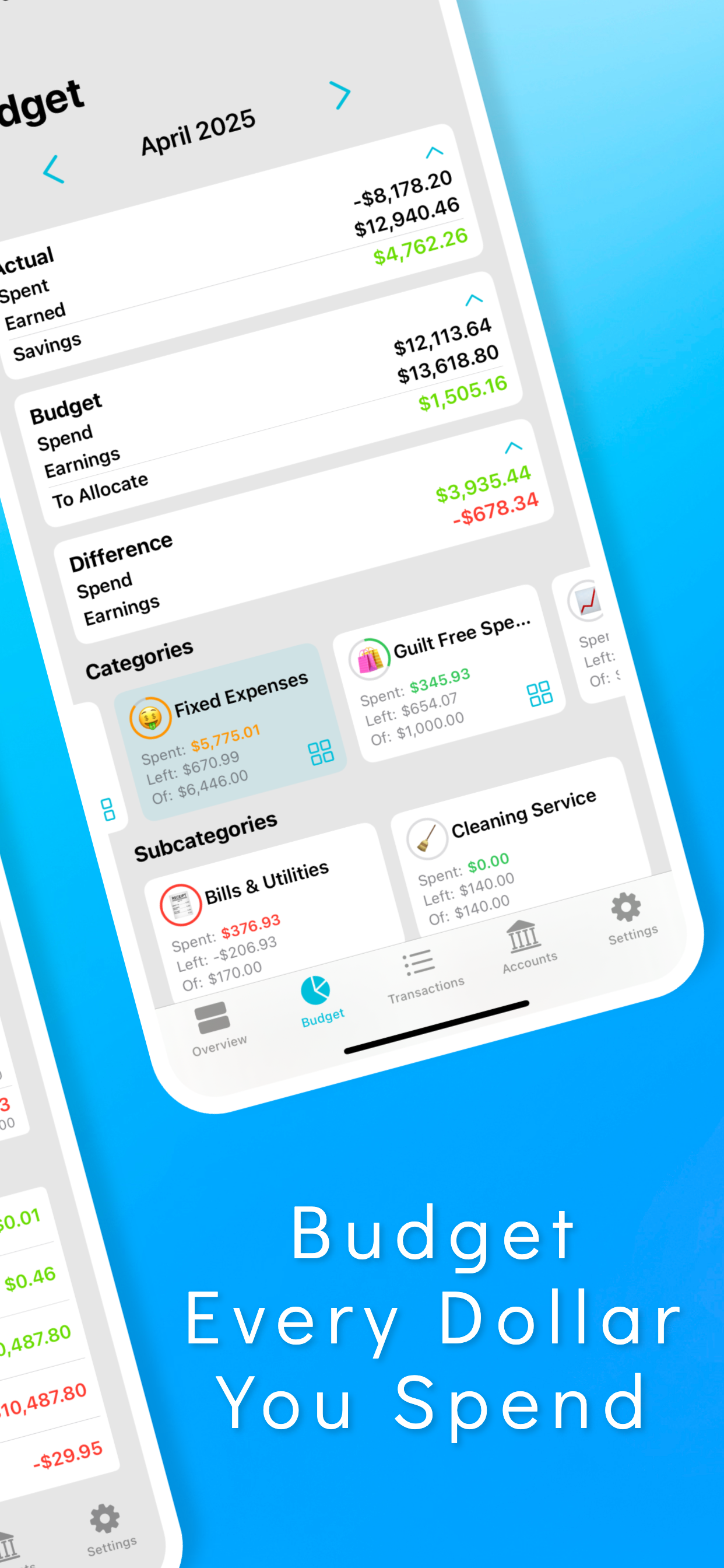Money Map: Personal Budget screenshot 3