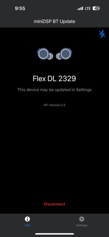 miniDSP BT Update Screenshot 1 of 5