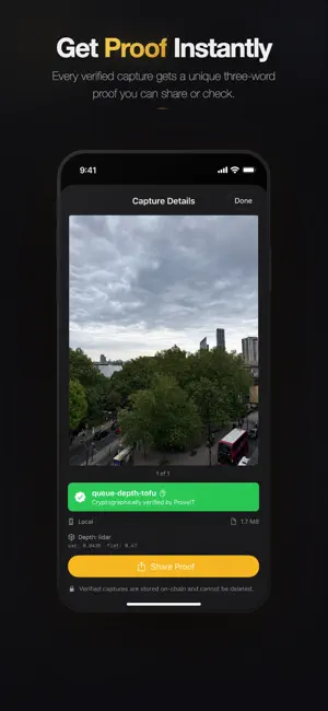 ProveIT Camera screenshot 2