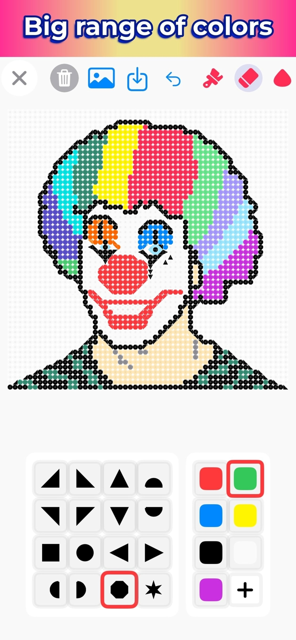 Mosaic Pixel Art: Avatar Maker screenshot 4