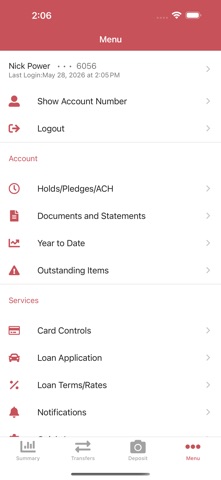 App screenshot
