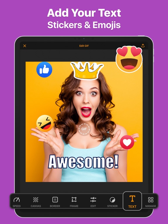 Screenshot #6 pour GIF Maker - Make Video to GIFs