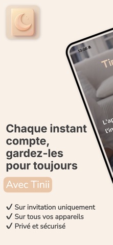 Tinii: Journal bébé privé screenshot
