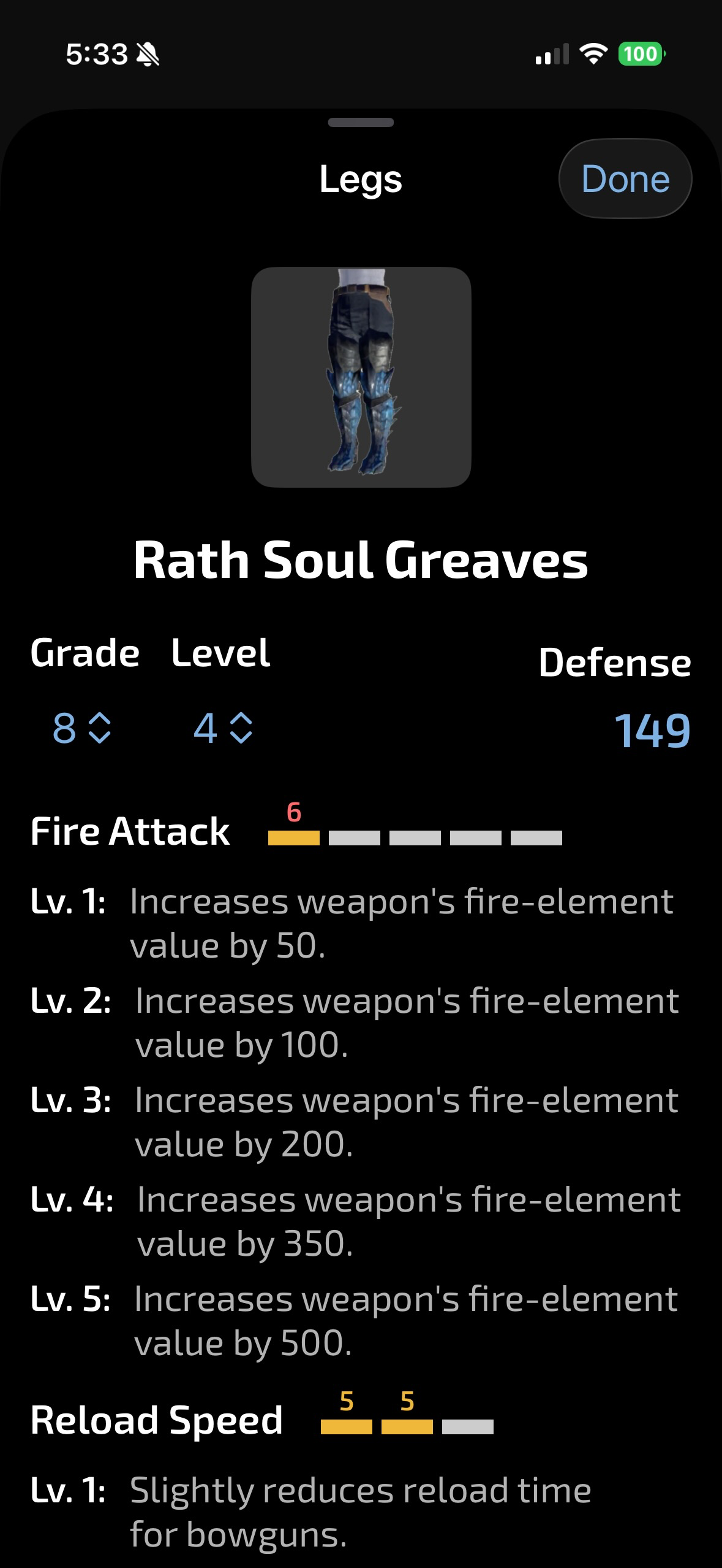 MHNStats screenshot 4