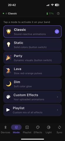 LumiBand Screenshot 2 of 4